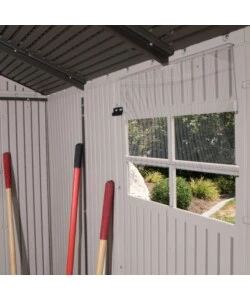 CASETTA DA GIARDINO IN RESINA LIFETIME  "TORINO 3" - L.214xP.285xH.227